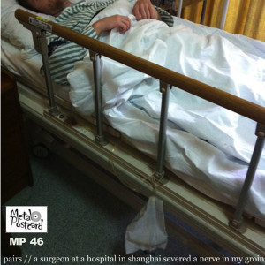 Pairs的專輯A Surgeon in a Hospital in Shanghai Severed a Nerve in My Groin