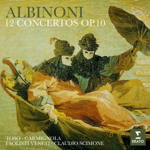 อัลบัม Albinoni: 12 Concertos, Op. 10 ศิลปิน Giuliano Carmignola