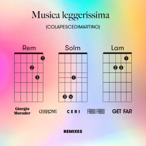 Colapesce的專輯Musica leggerissima (Remixes)
