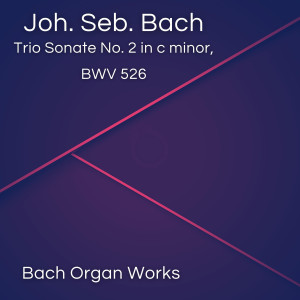 Johann Sebastian Bach的專輯Trio Sonate No. 2 in c minor, BWV 526