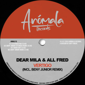 ดาวน์โหลดและฟังเพลง Vertigo (Beny Junior Extended Remix) พร้อมเนื้อเพลงจาก Dear Mila