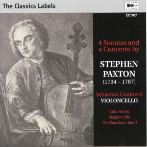 Sebastian Comberti的專輯Paxton: Cello Sonatas & Concerto
