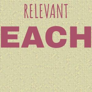 Album Relevant Each from Various