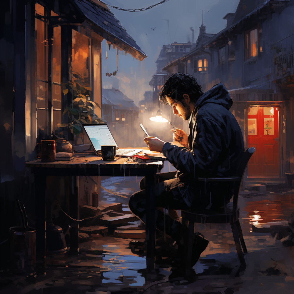 Reflexiones Armoniosas Con La Lluvia Y La Productividad