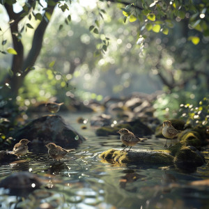 Bella Element的專輯Restful Binaural Slumber with Creek Birds and Nature