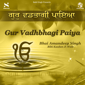 Listen to Gur Vadhbhagi Paya song with lyrics from Bhai Amandeep Singh