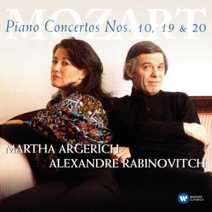 อัลบัม Mozart: Pianos Concertos Nos 10, 19 & 20 ศิลปิน Alexandre Rabinovitch