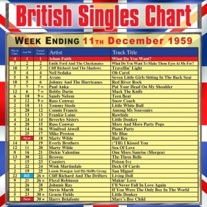 Album British Singles Chart - Week Ending 11 December 1959 from Various