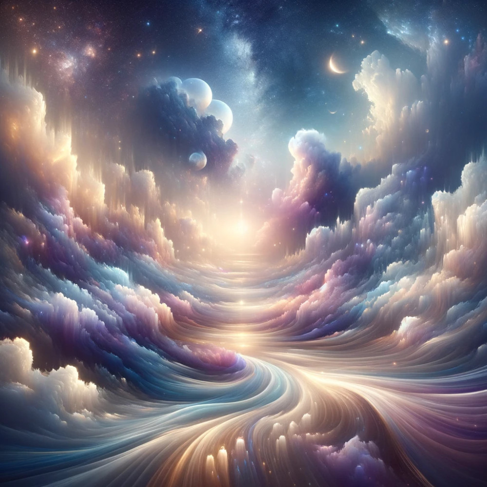 Ethereal Resonance in Spiritual Journey
