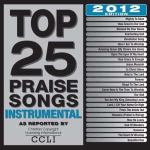 Album Top 25 Praise Songs Instrumental from Maranatha! Instrumental