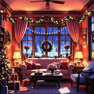 Album Merry Mellow Christmas LoFi from Trey Holiday