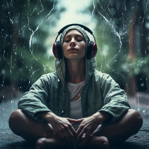 Album Binaural Raindrops: Gentle Relaxation Rhythms from Relaxing Nature Sounds Collection