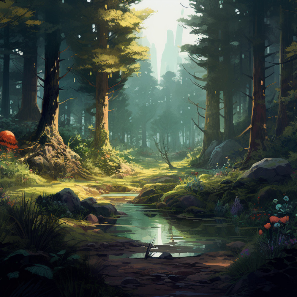 Majestic Nature's Enchanted Bliss