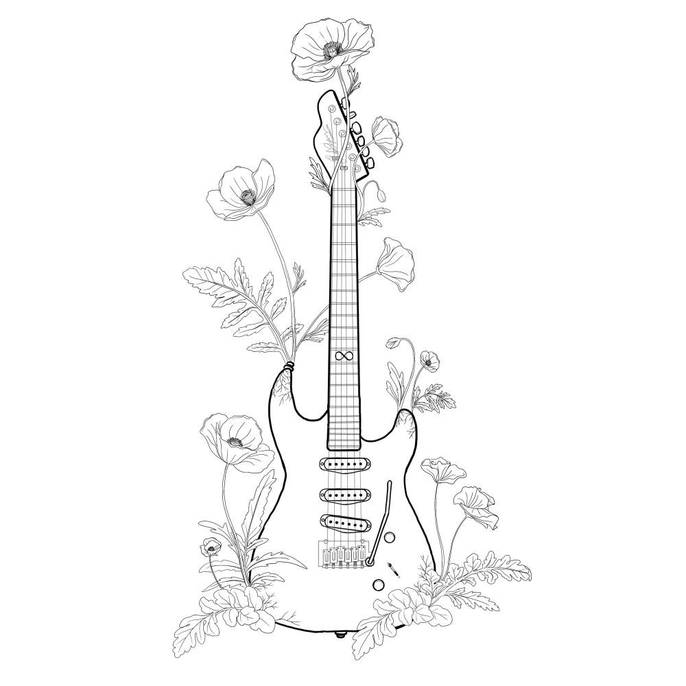 As flowers grow