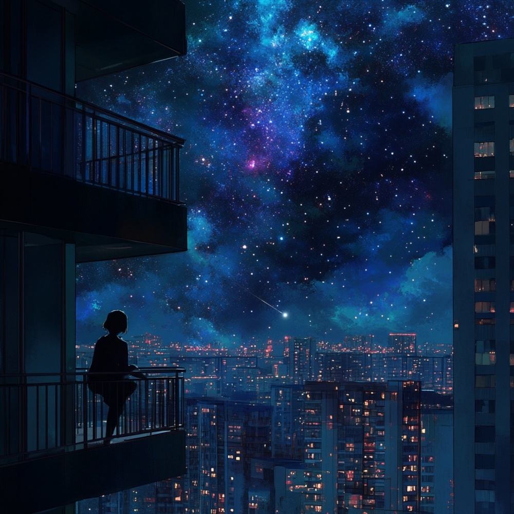 night comes by