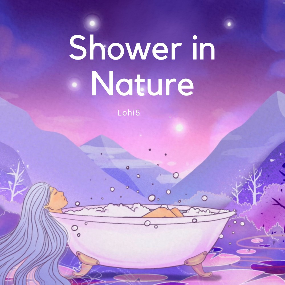 Shower in Nature