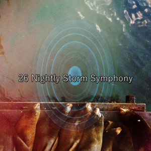 Album 26 Nightly Storm Symphony oleh Relaxing Rain Sounds