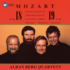 อัลบัม Mozart: String Quartets Nos. 18 & 19 "Dissonance" ศิลปิน Alban Berg Quartet