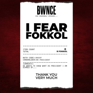 ดาวน์โหลดและฟังเพลง I FEAR FOKKOL (Explicit) พร้อมเนื้อเพลงจาก BWNCE