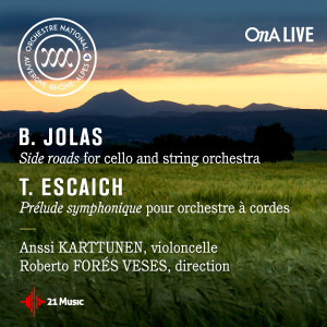 Album Betsy Jolas, Side Roads, Thierry Escaich: Prélude symphonique oleh Orchestre national d'Auvergne Clermont-Ferrand