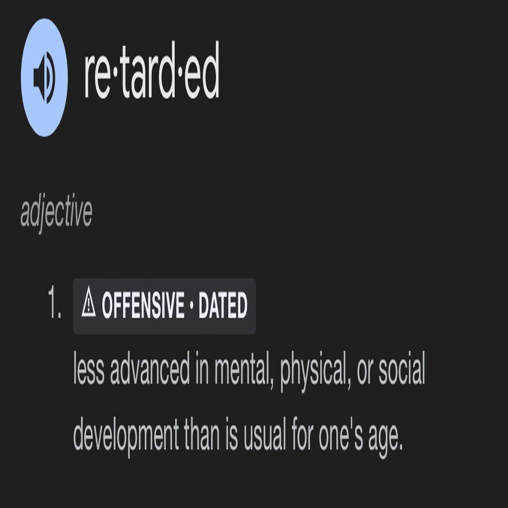 Retard (Explicit)