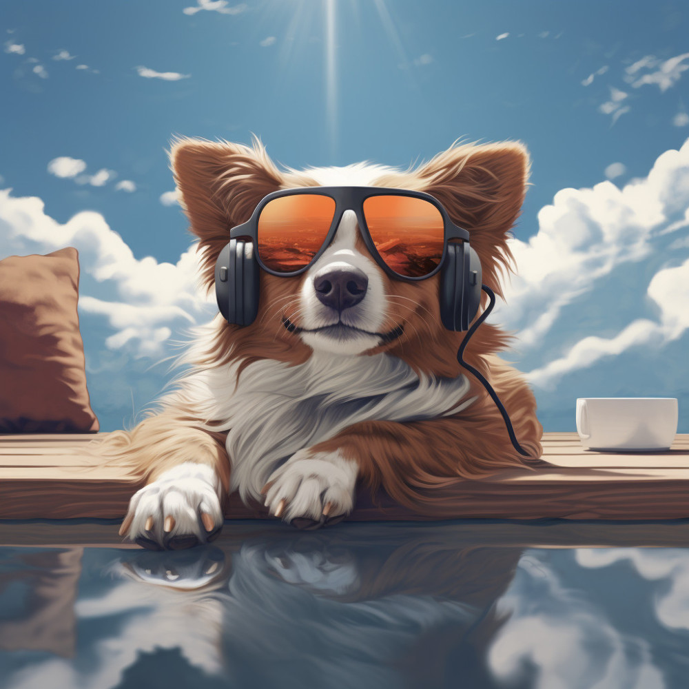 Lofi’s Peaceful Dog Nights