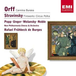 New Philharmonia Chorus的專輯Orff: Carmina Burana/Stravinsky: Fireworks & Circus Polka