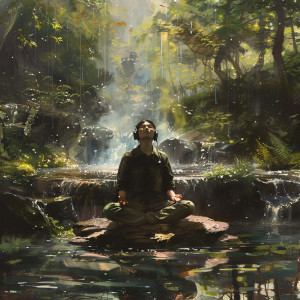 อัลบัม Yoga by the Stream: Binaural Water Balance ศิลปิน Yoga Music