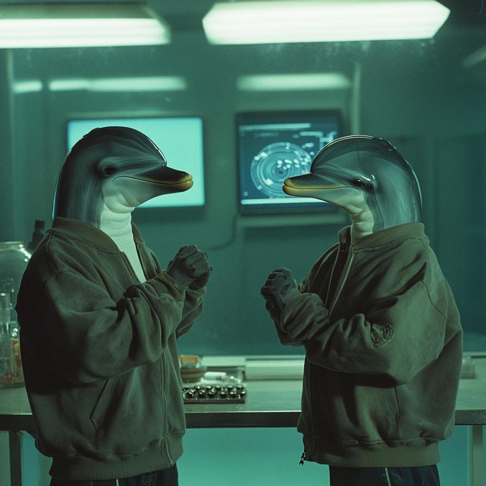 Communicating With Dolphins (feat. Yellow Trash Can & Yellow Trash Can) (Explicit)