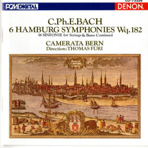 Thomas Furi的專輯C.P.E. Bach: 6 Hamburg Symphonies, Wq. 182