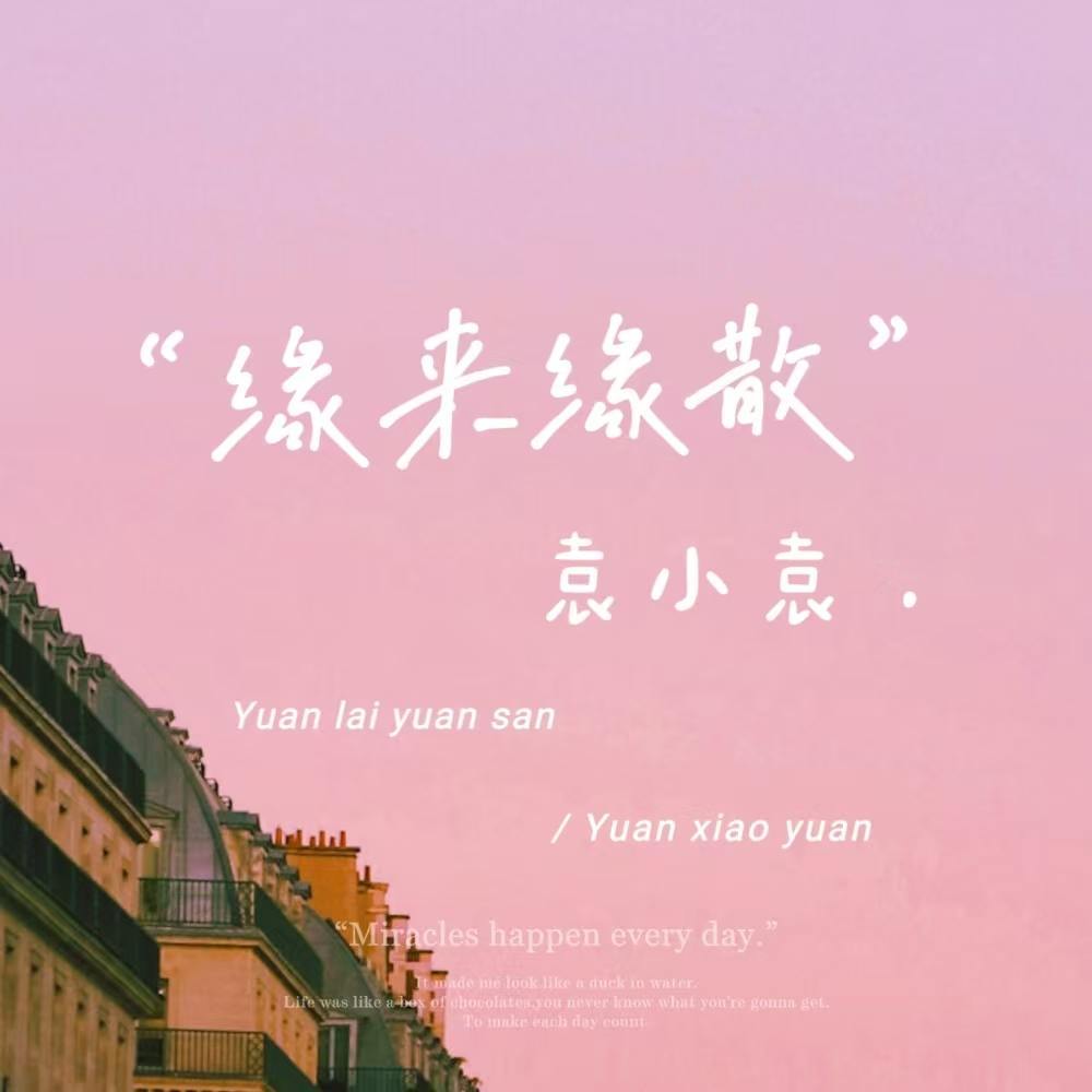缘来缘散 (伴奏)