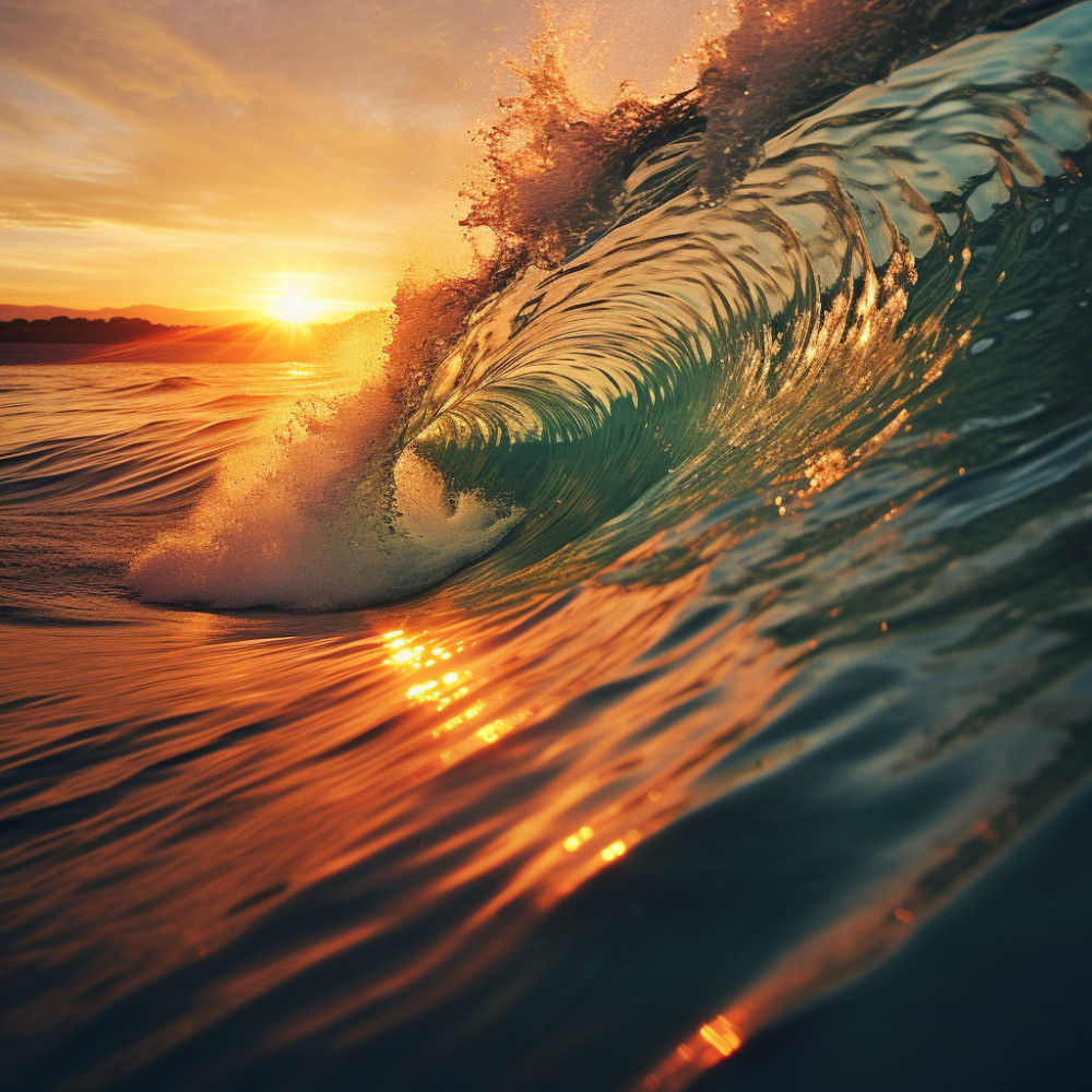 Office Shoreline Calm Surf