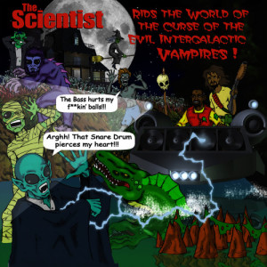 อัลบัม The Scientist Rids The World Of The Intergalactic Vampires ศิลปิน The Scientist