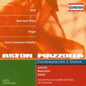 Alain Moglia的專輯Piazzolla, A.: Suite for Oboe and String Orchestra / Las Cuatro Estaciones Portenas / 2 Tangos / 2 Pieces / Tanti Anni Prima / Oblivion