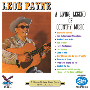 Leon Payne的專輯A Living Legend Of Country Music