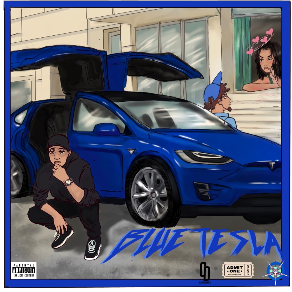 BLUE TESLA (feat. CHRISTIANN'D) (Explicit)