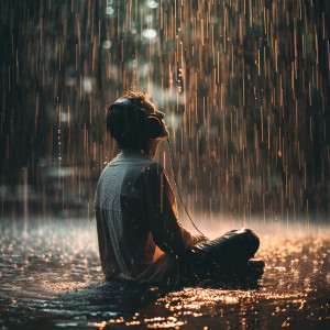 Relaxing Rain Sounds的專輯Rain Serenity Binaural: Relaxation Tones