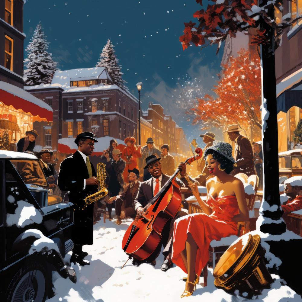 Icy Christmas Serenity