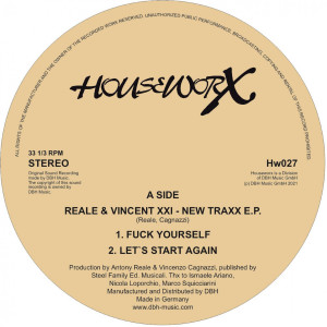 อัลบัม NEW TRAXX E.P. ศิลปิน Vincent XXI