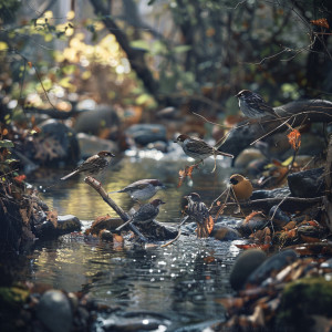 Windless Mind的專輯Serene Nature Sounds: Binaural Birds and Creek Harmony