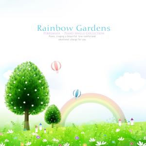 A Rainbow Garden