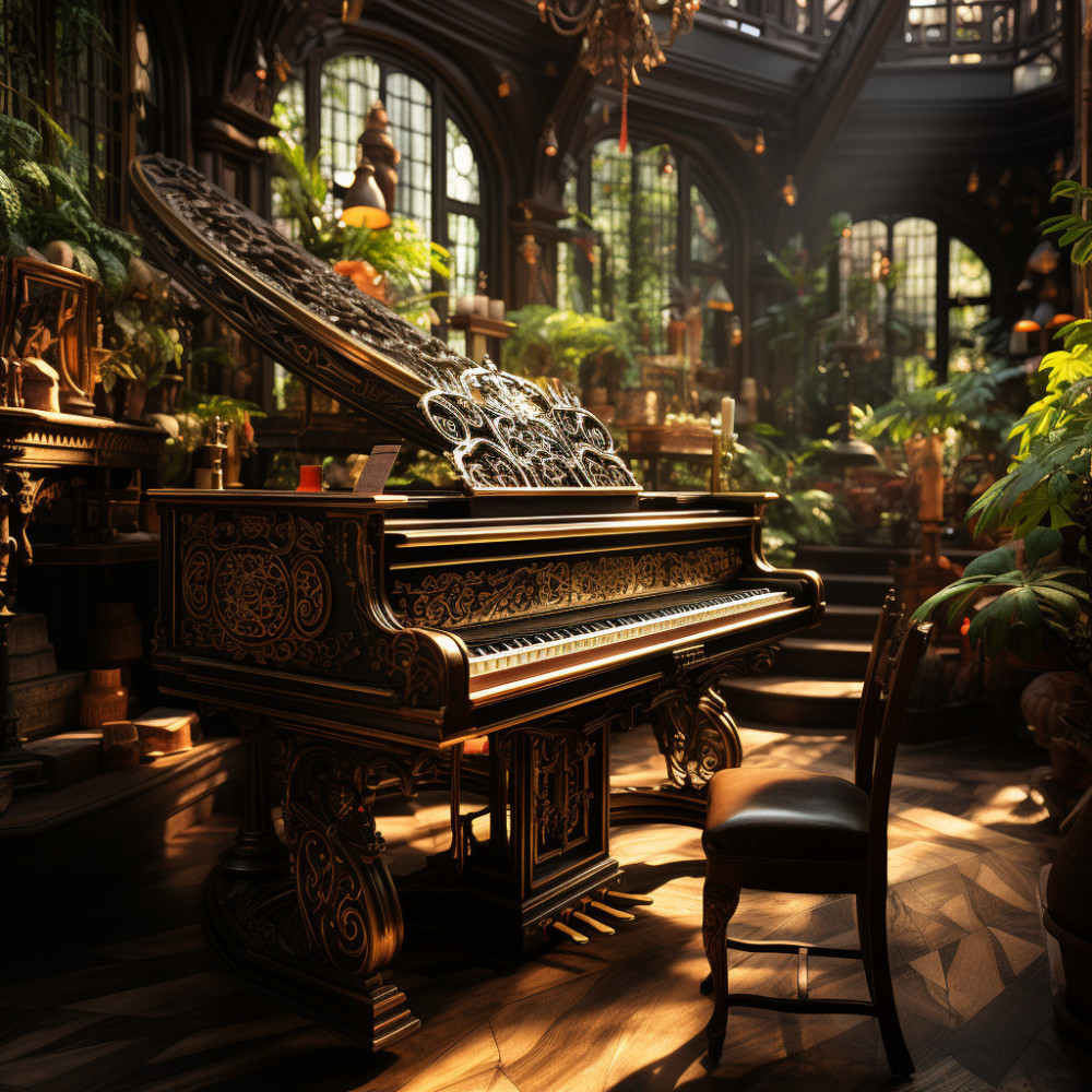 Acordes De Yoga Y Eco De Piano
