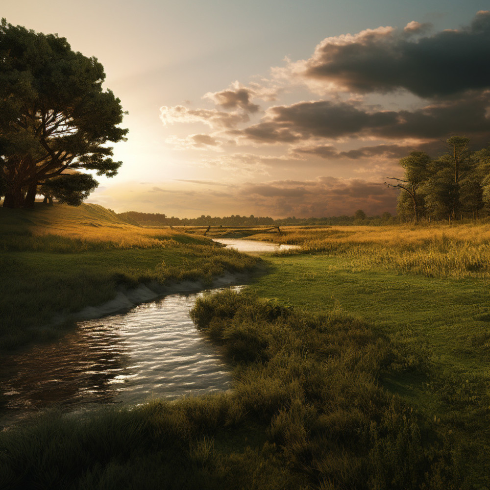Tranquil Relief in Resonating Calm