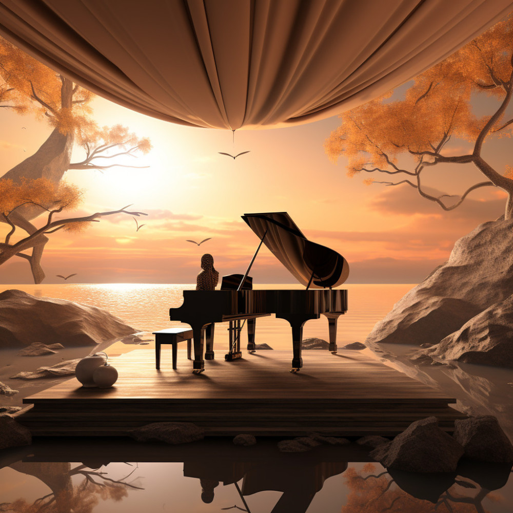 Mindful Piano Evening Calm
