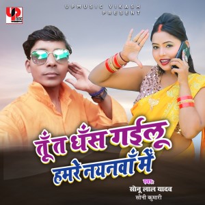 Listen to Tu Ta Dhas Gayilu Hamre Nayanwa Me (Bhojpuri) song with lyrics from Monu Lal Yadav