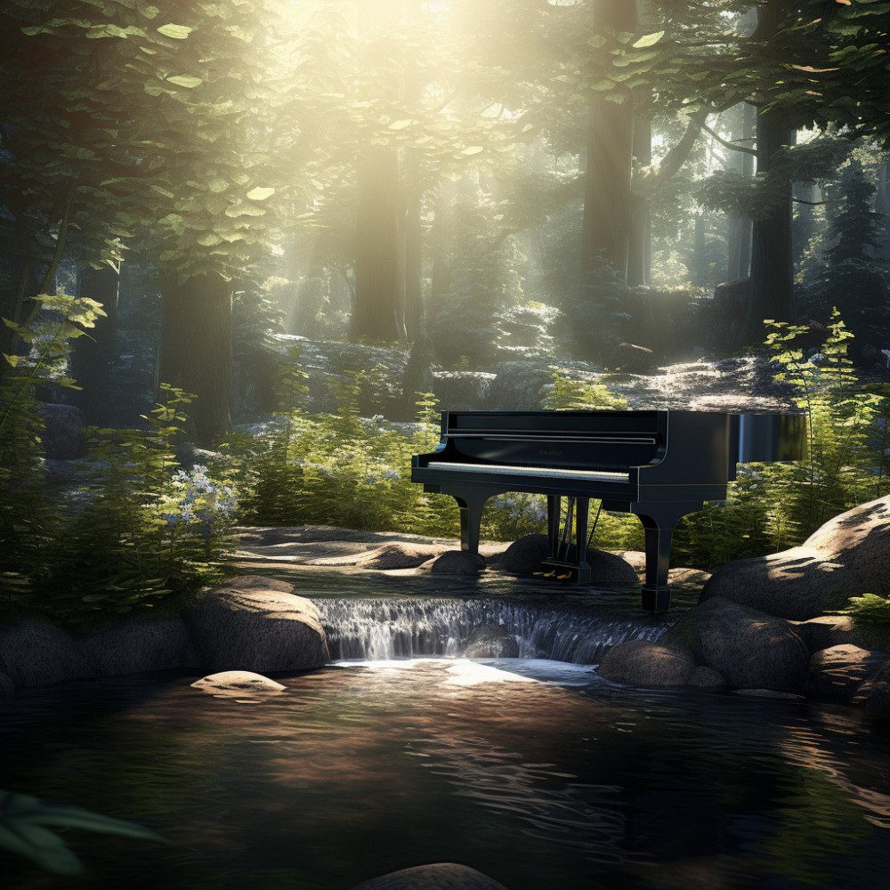 Calming Piano Tune Echo