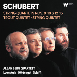 อัลบัม Schubert: String Quartets Nos. 9, 10, 12, 13 "Rosamunde", 14 "Death and the Maiden" & 15, Trout Quintet & String Quintet ศิลปิน Alban Berg Quartet