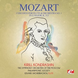 The Symphony Orchestra of the Moscow Philharmonic Society的專輯Mozart: Concerto for Flute & Orchestra No. 1 in G Major, K. 313 (Digitally Remastered)