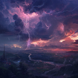 Relaxing Music For You的專輯Relaxing Binaural Thunder: Rain Soundscapes