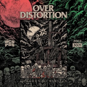 Album 10 Tahun di Barisan oleh Over Distortion